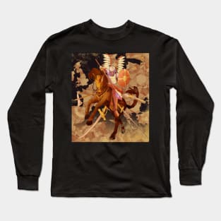 Winged Hussar - Stained glass Long Sleeve T-Shirt